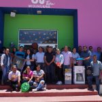 Entrega Presidenta Municipal Regalos a maestros.